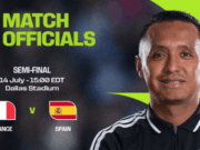 Copa: Fifa define arbitragem para semifinal entre França x Espanha