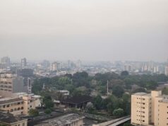 Manaus amanhece encoberta por fumaça pela 6ª vez em 15 dias; poluição ultrapassa limite máximo da escala de monitoramento