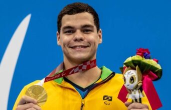 Gabriel Bandeira conquista primeiro ouro do Brasil nas Paralimpíadas de Tóquio