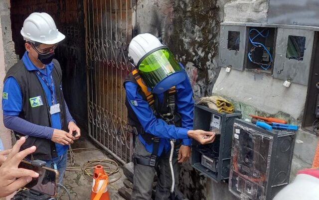 Em janeiro deste ano, foram fiscalizados mais de 1,1 mil medidores em Manaus — Foto: Divulgação/ Ipem-AM