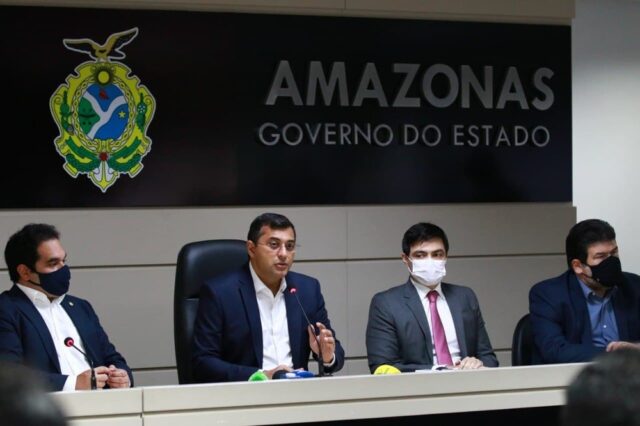 Governador Wilson Lima anuncia ação no STF contra mudanças no IPI que prejudicam Zona Franca. — Foto: Divulgação