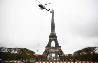 Torre Eiffel cresce 6 metros com instalação de nova antena