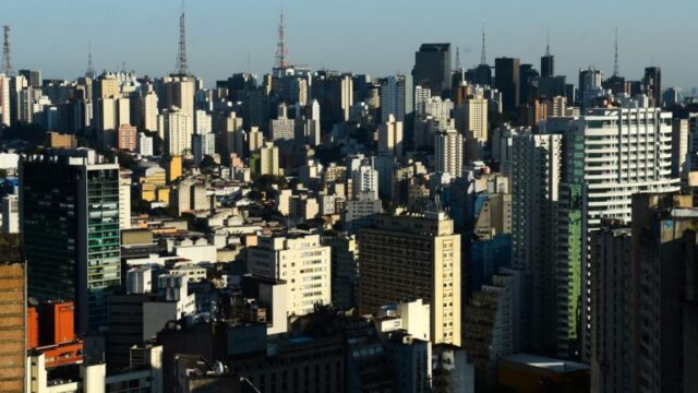 Vista do Edifício Itália, região central