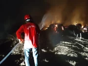 Incêndio em área de mata provoca nuvem de fumaça em Manacapuru, no AM