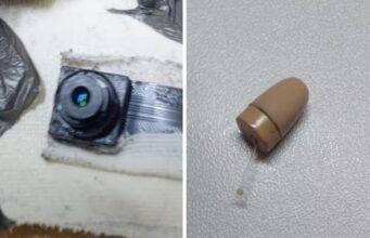 Candidato é preso em flagrante com ‘câmera menor que botão’ e ponto eletrônico em prova do Detran-RN