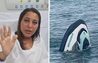 Mulher que ficou à deriva por 42 horas em alto-mar em Ilhabela fala pela 1ª vez após o resgate: ‘Dor no corpo e garganta’