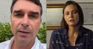 Em crise com Flávio, Michelle cita trecho bíblico sobre “falsa testemunha”