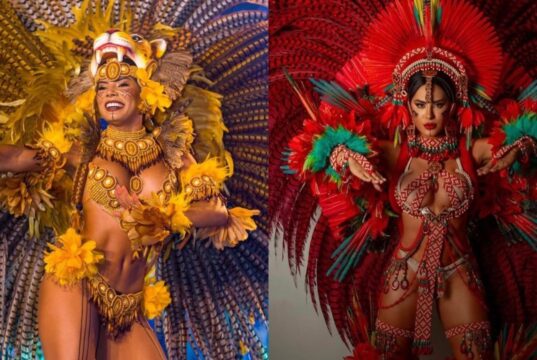 Festival de Parintins: Isabelle Nogueira e Marciele Albuquerque demonstram confiança para duelo entre Garantido e Caprichoso