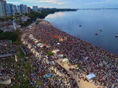 “Amanhecer Manaus” realiza segunda edição na Praia da Ponta Negra com expectativa de reunir mais de 100 mil pessoas
