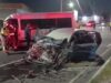 Acidente entre carro de aplicativo e van deixa um morto e feridos em Manaus; uma vítima está em estado grave