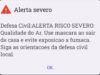 Defesa Civil dispara alerta nos celulares após fumaça encobrir Manaus