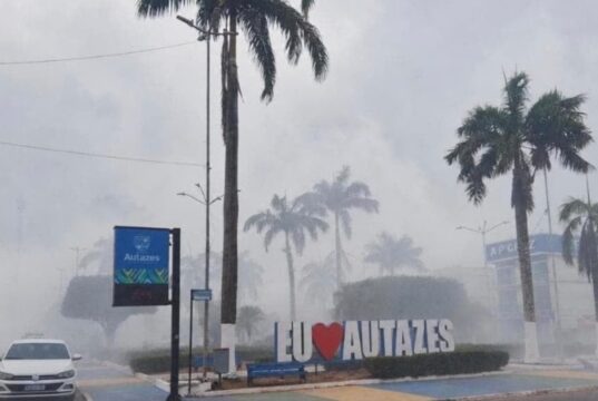 Autazes lidera focos de queimadas no Amazonas nas últimas 72 horas e registra qualidade do ar ‘péssima’